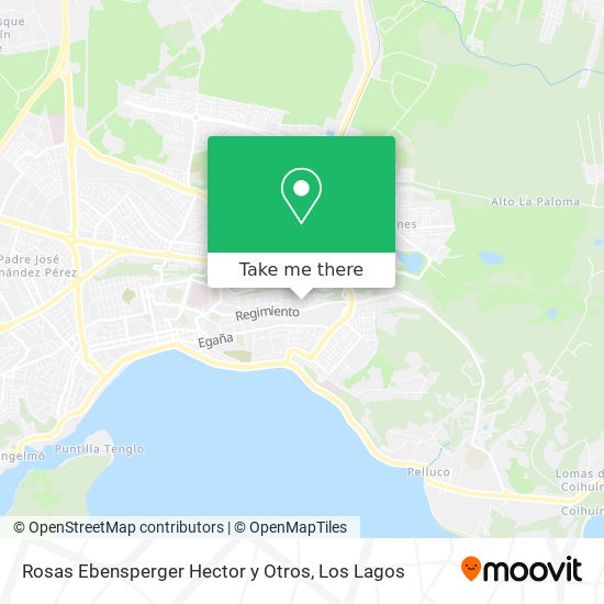 Mapa de Rosas Ebensperger Hector y Otros