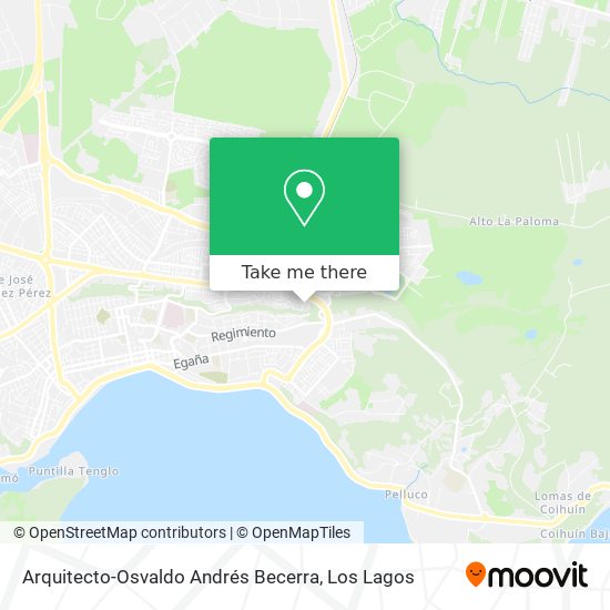 Mapa de Arquitecto-Osvaldo Andrés Becerra