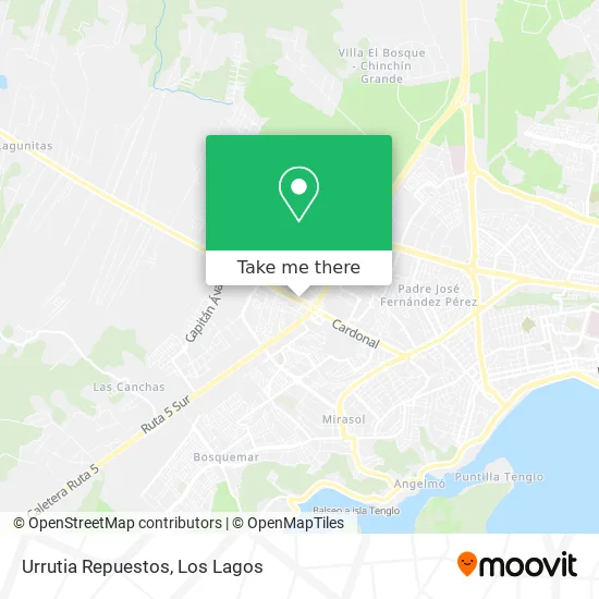 Urrutia Repuestos map