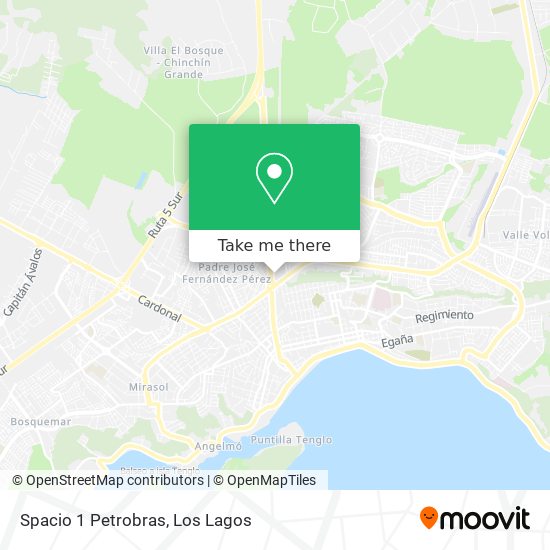 Spacio 1 Petrobras map