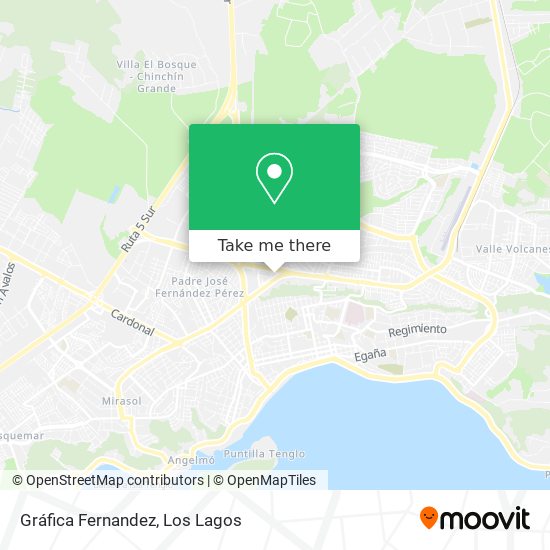 Mapa de Gráfica Fernandez