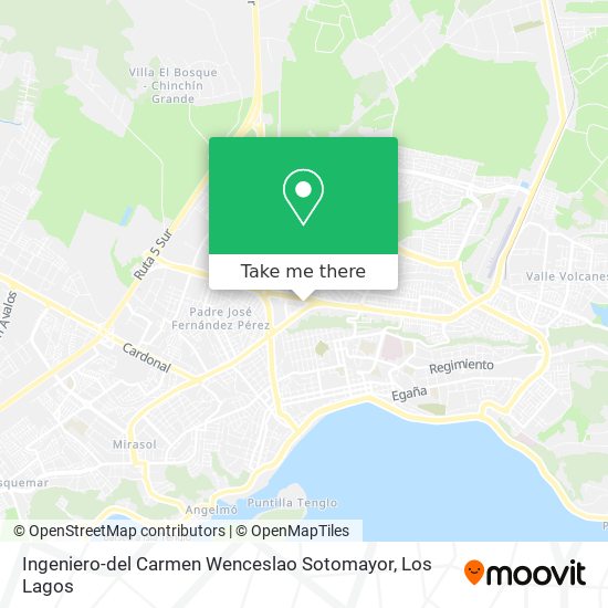 Mapa de Ingeniero-del Carmen Wenceslao Sotomayor