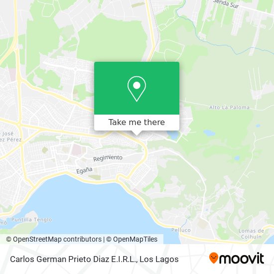 Carlos German Prieto Diaz E.I.R.L. map