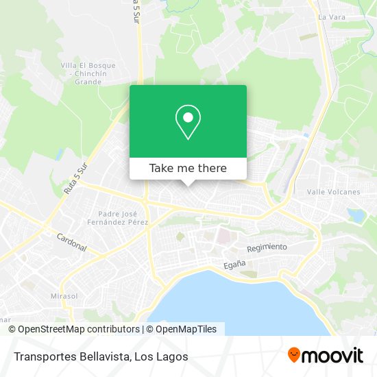 Transportes Bellavista map