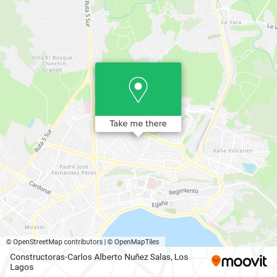 Constructoras-Carlos Alberto Nuñez Salas map