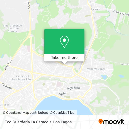 Eco Guardería La Caracola map