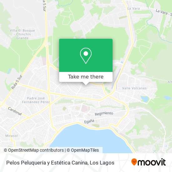 Mapa de Pelos Peluquería y Estética Canina