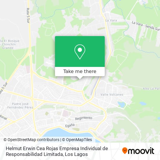 Helmut Erwin Cea Rojas Empresa Individual de Responsabilidad Limitada map