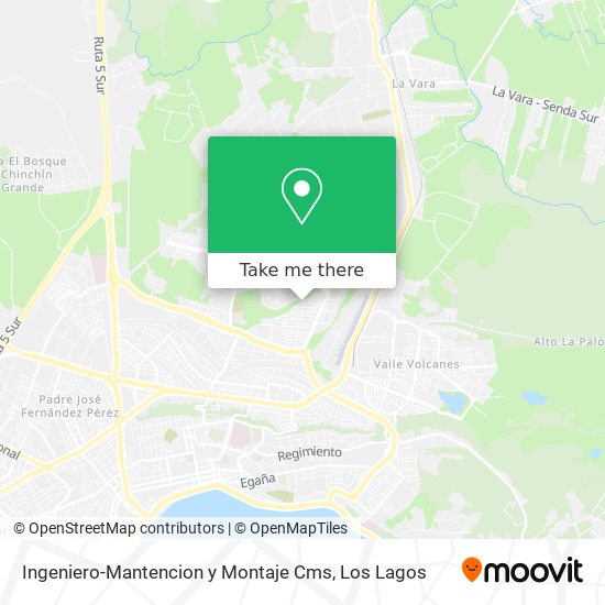 Mapa de Ingeniero-Mantencion y Montaje Cms