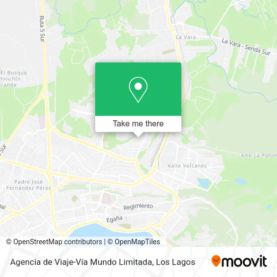Agencia de Viaje-Vía Mundo Limitada map