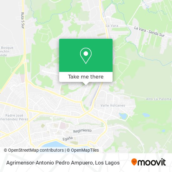 Agrimensor-Antonio Pedro Ampuero map