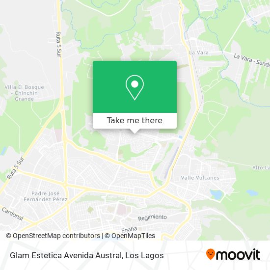Glam Estetica Avenida Austral map