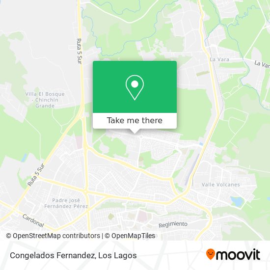 Mapa de Congelados Fernandez