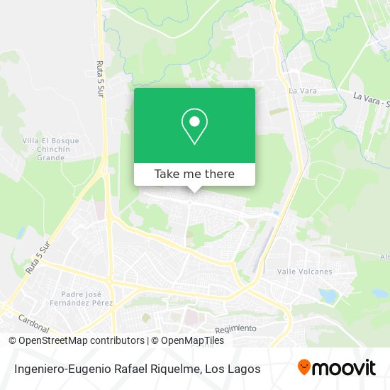 Mapa de Ingeniero-Eugenio Rafael Riquelme