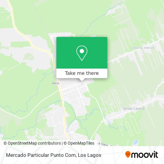 Mapa de Mercado Particular Punto Com