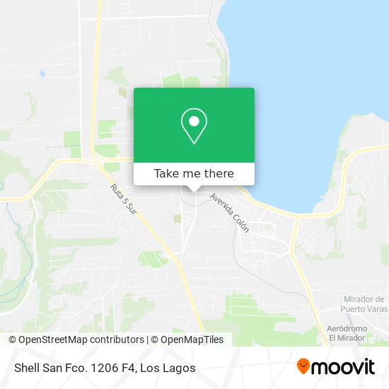 Shell San Fco. 1206 F4 map