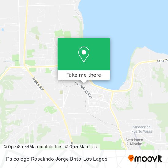 Psicologo-Rosalindo Jorge Brito map