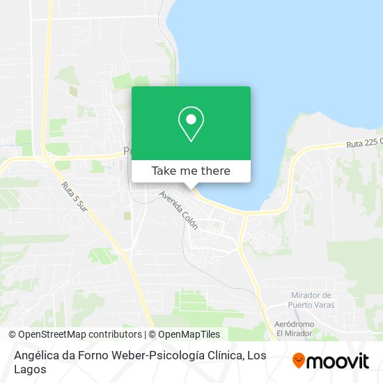 Mapa de Angélica da Forno Weber-Psicología Clínica