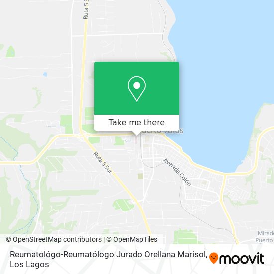 Reumatológo-Reumatólogo Jurado Orellana Marisol map
