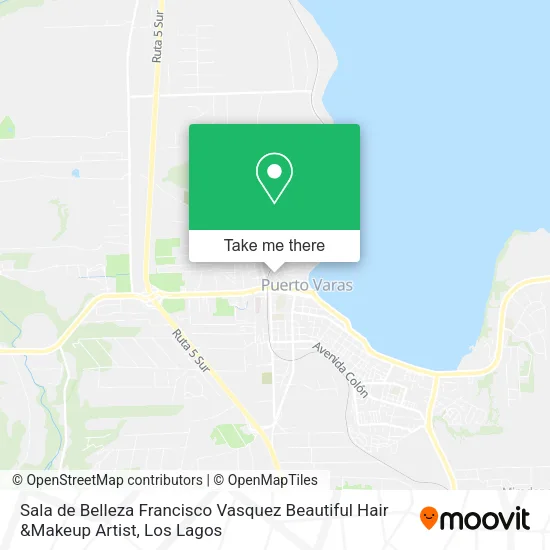 Sala de Belleza Francisco Vasquez Beautiful Hair &Makeup Artist map
