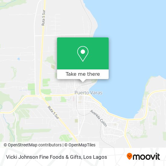 Mapa de Vicki Johnson Fine Foods & Gifts