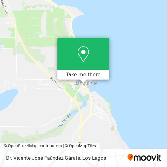Dr. Vicente José Faúndez Gárate map