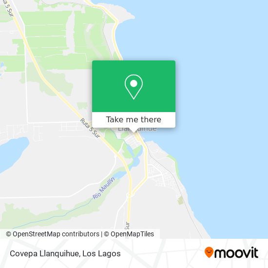 Mapa de Covepa Llanquihue