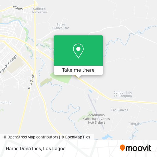 Mapa de Haras Doña Ines