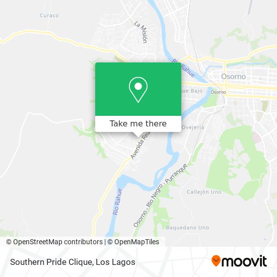 Southern Pride Clique map