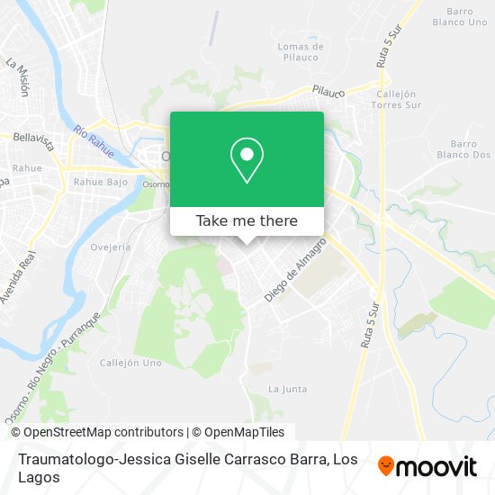Traumatologo-Jessica Giselle Carrasco Barra map