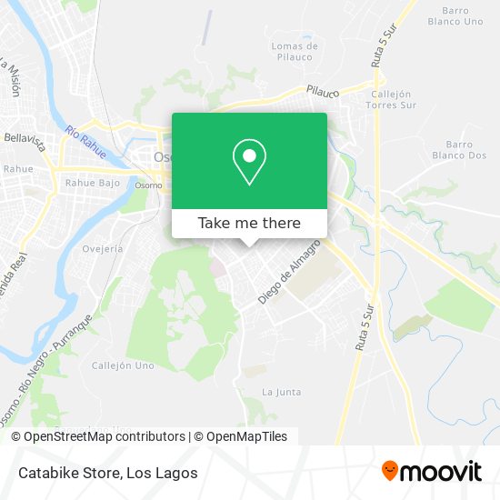 Mapa de Catabike Store