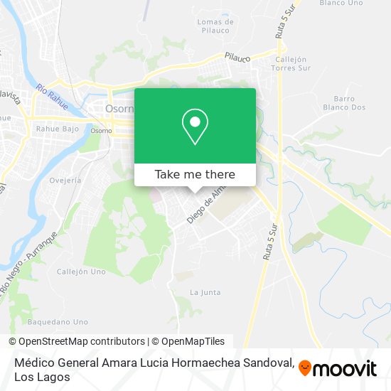 Médico General Amara Lucia Hormaechea Sandoval map
