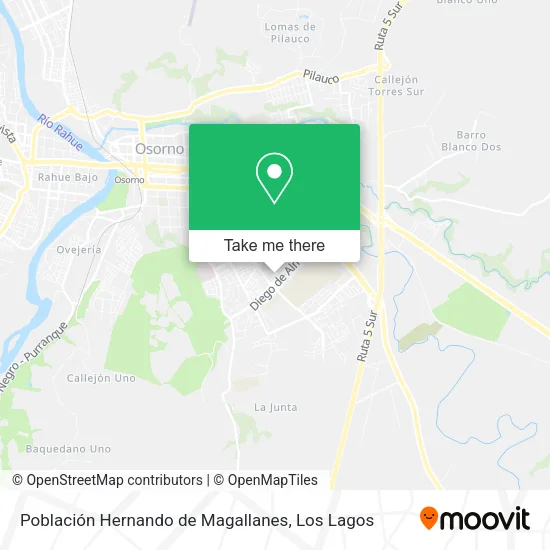 Mapa de Población Hernando de Magallanes