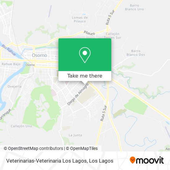 Veterinarias-Veterinaria Los Lagos map