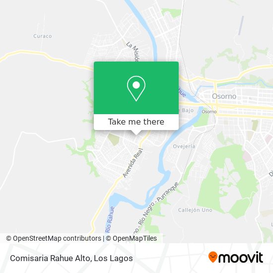 Mapa de Comisaria Rahue Alto