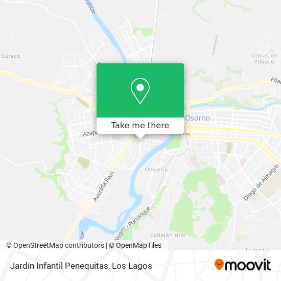 Jardín Infantil Penequitas map