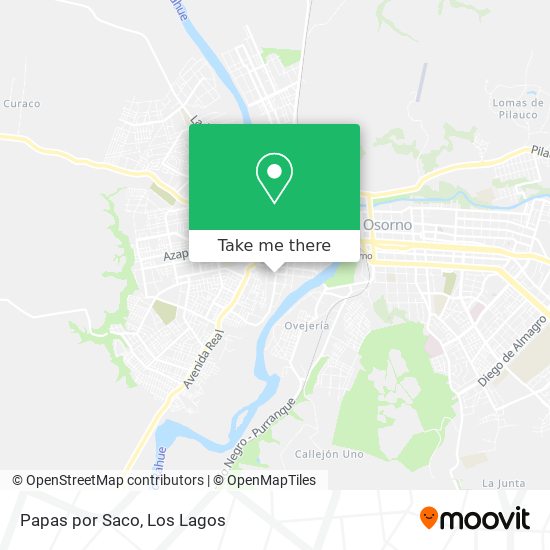 Mapa de Papas por Saco