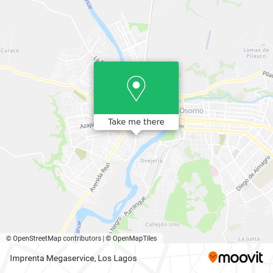 Imprenta Megaservice map