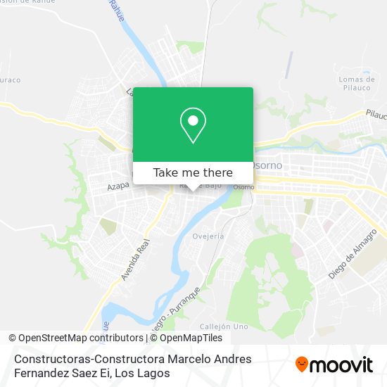 Constructoras-Constructora Marcelo Andres Fernandez Saez Ei map