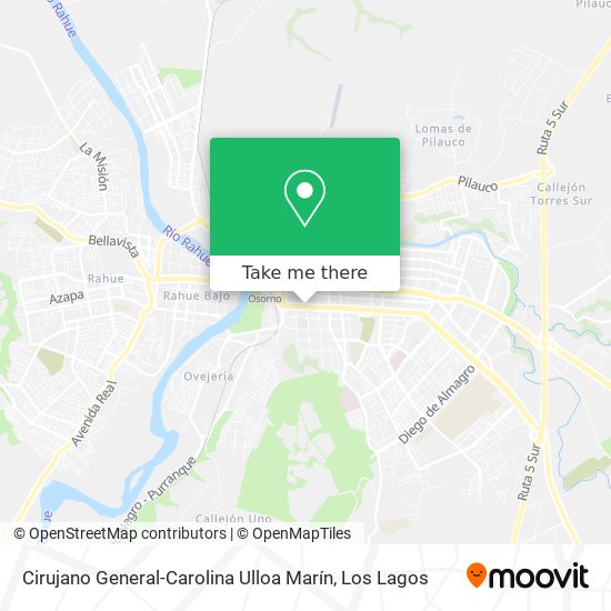 Cirujano General-Carolina Ulloa Marín map
