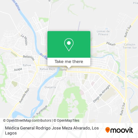 Médica General Rodrigo Jose Meza Alvarado map