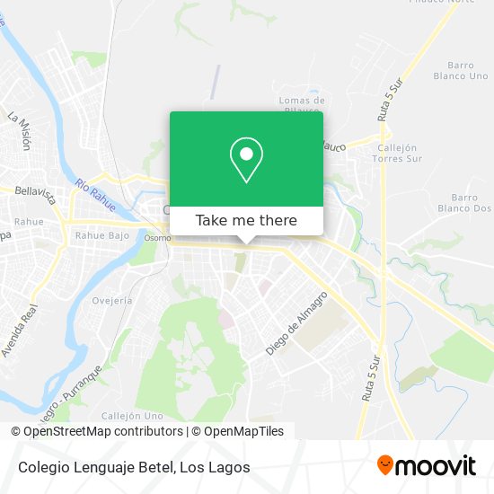 Colegio Lenguaje Betel map