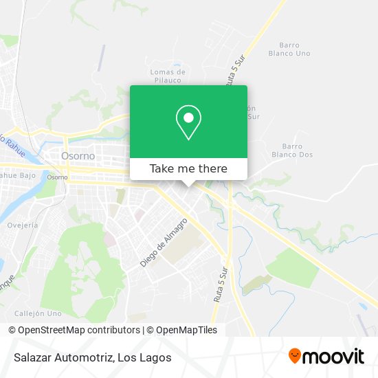 Mapa de Salazar Automotriz