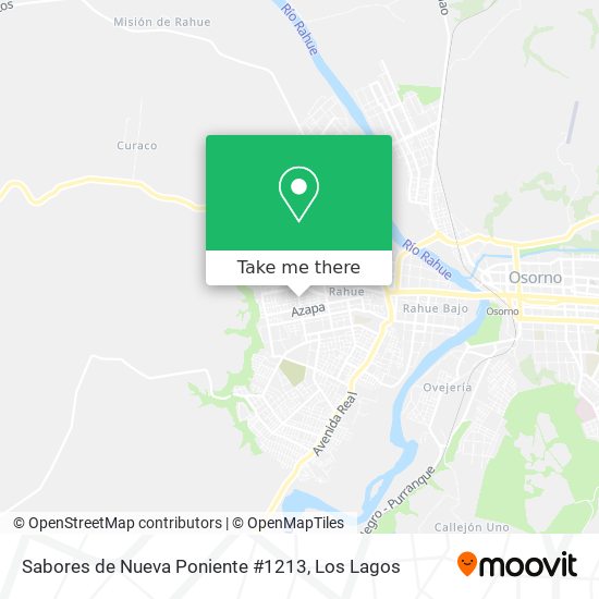 Mapa de Sabores de Nueva Poniente #1213