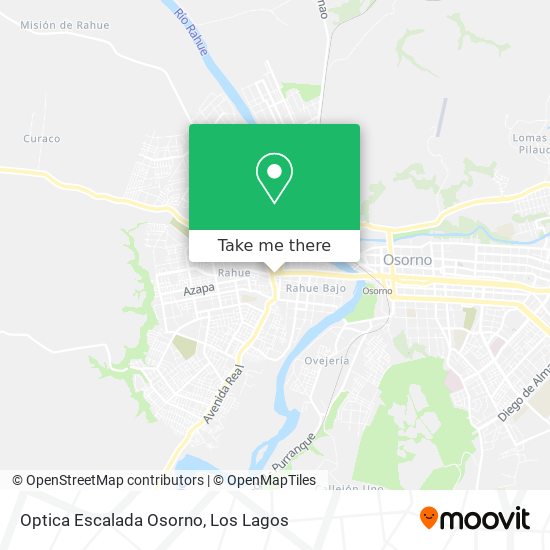 Optica Escalada Osorno map