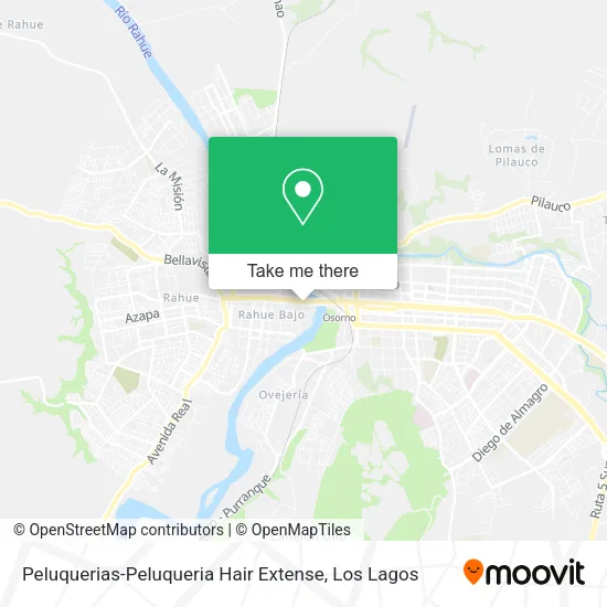 Mapa de Peluquerias-Peluqueria Hair Extense