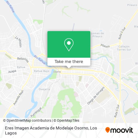 Eres Imagen Academia de Modelaje Osorno map