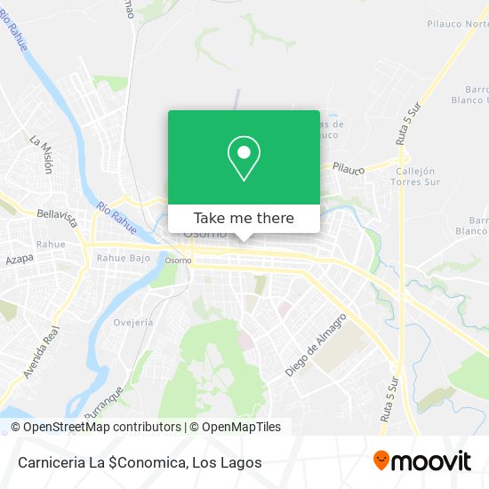 Carniceria La $Conomica map