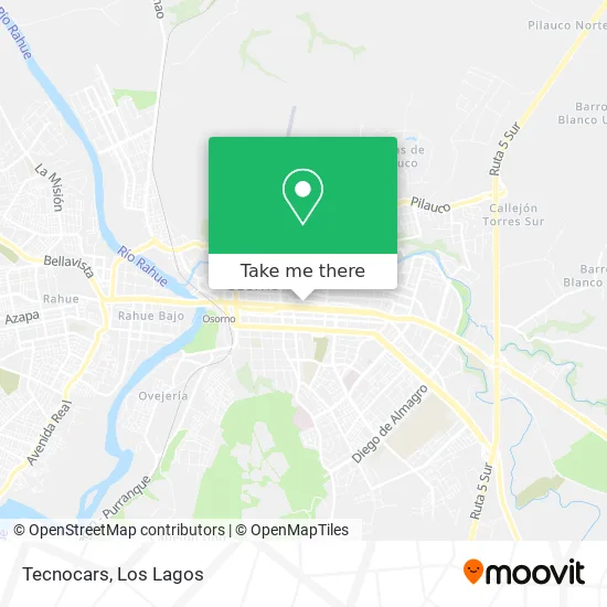 Tecnocars map