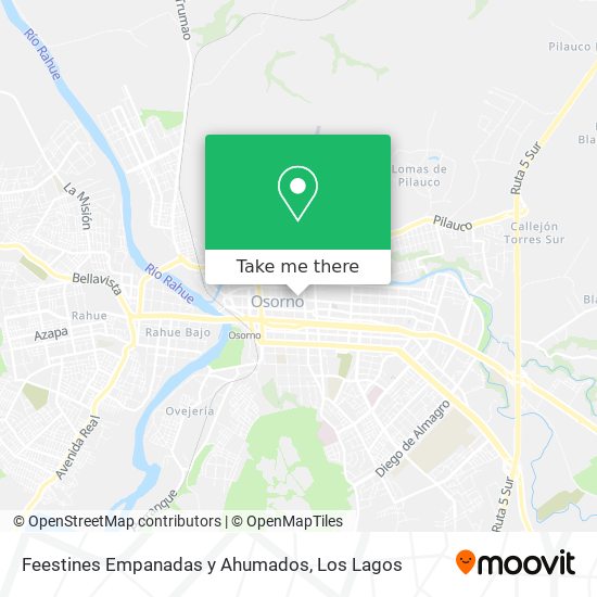 Feestines Empanadas y Ahumados map